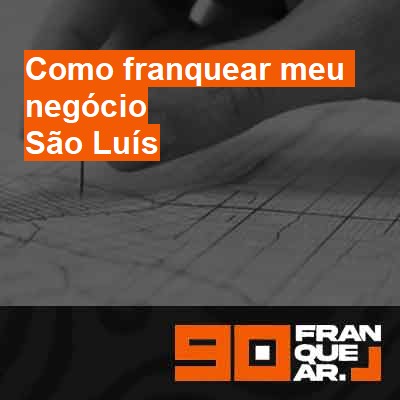 Como franquear meu negócio-em-são-luís